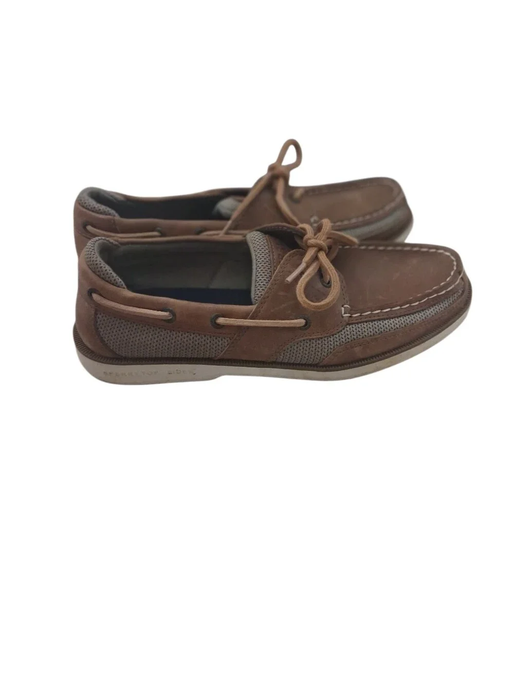 Sperry Brown Leather Men’s Boat Shoes